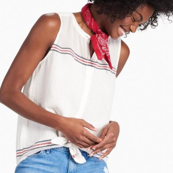 Lucky Brand Tops - Lucky Brand | Tie Front Top